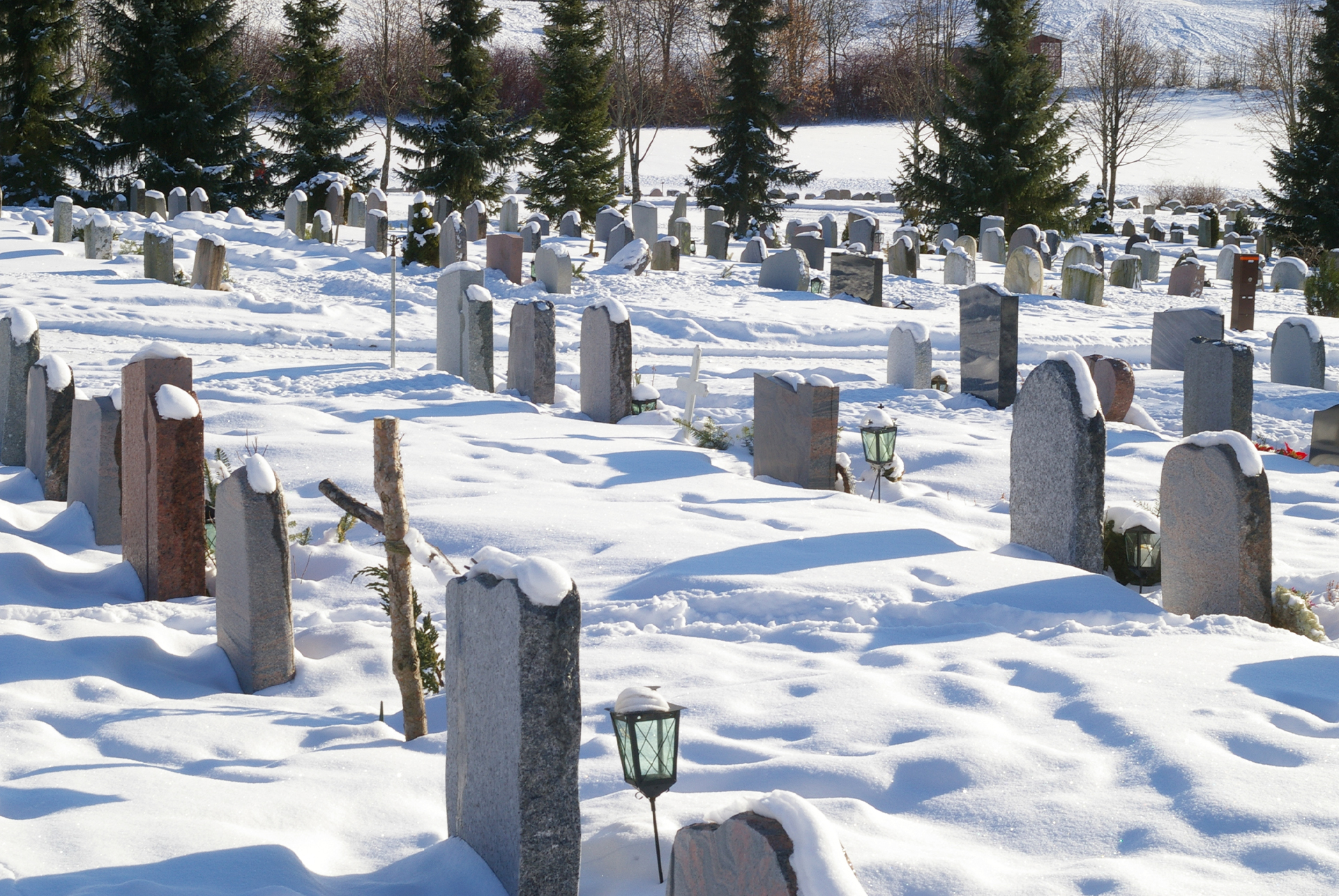 cimetière et enterrement